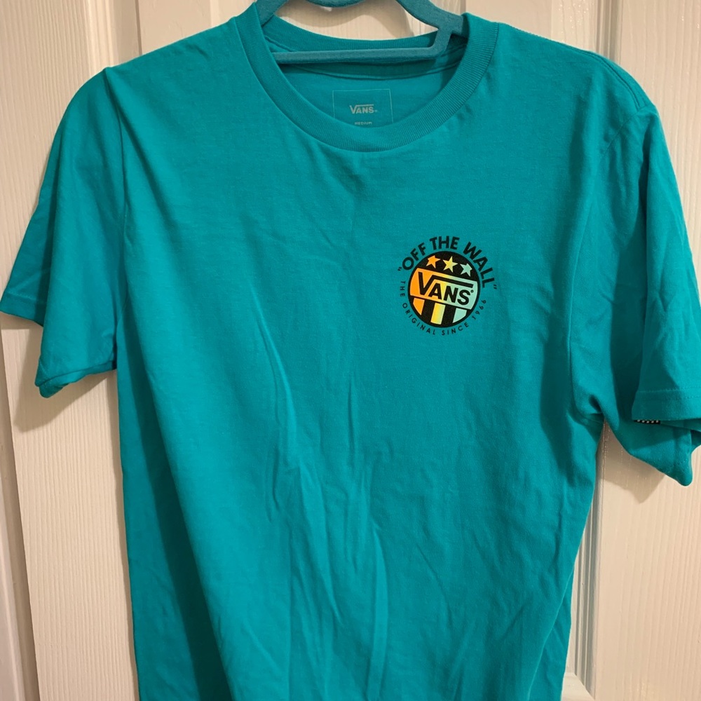 Teal Vans Tshirt
